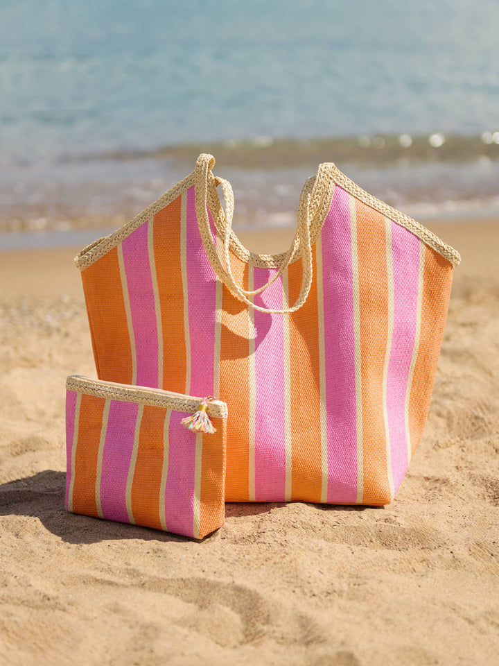 CAPRI TOTE: BLUE