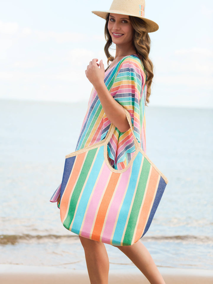 CAPRI TOTE: BLUE