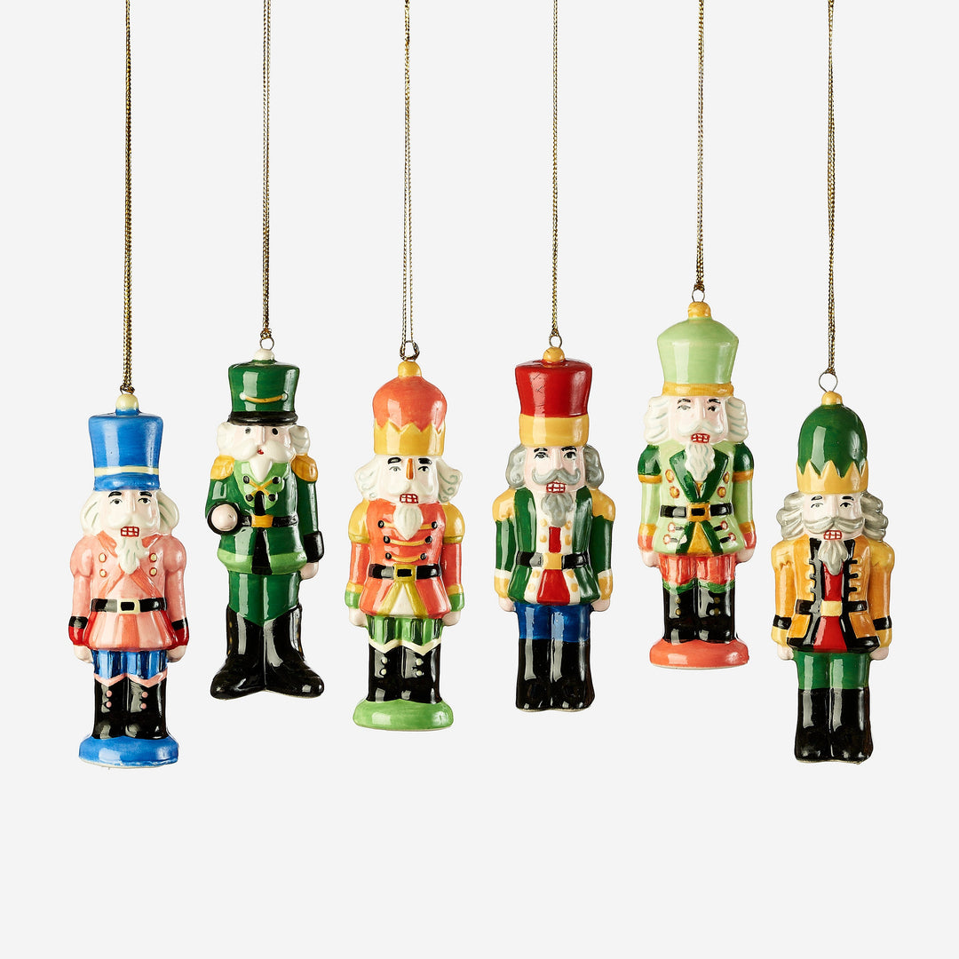 Nutcracker Ornament - 6 Assorted