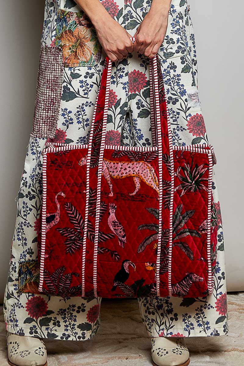 Quilted Large Everyday Tote Bag