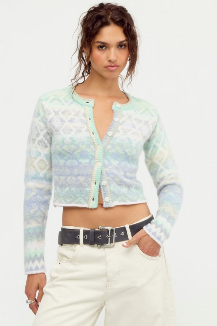 Skye Patterned Cardigan
