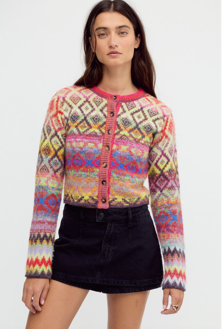 Skye Patterned Cardigan