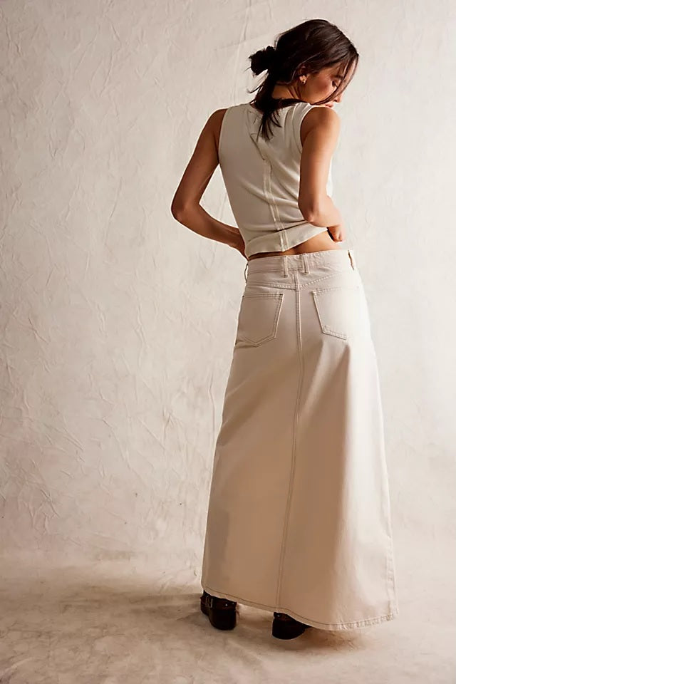 Come as you are Denim Maxi