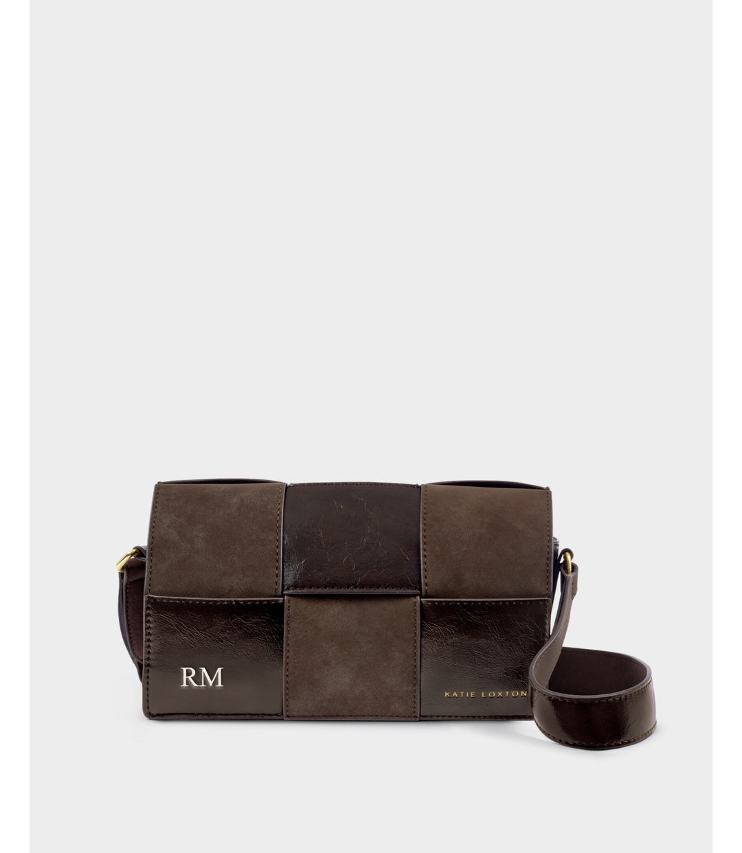 Taya Suedette Crossbody Bag - Bitter Chocolate